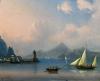 Айвазовский И.К.  Морской пролив с маяком. 1841.